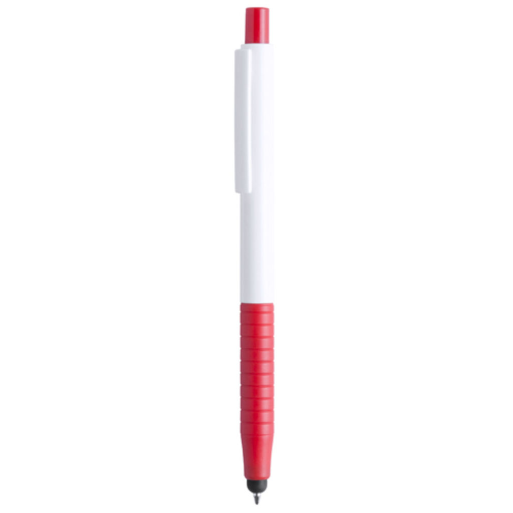 Ручка шариковая сенсор  Rulets, цвет красный