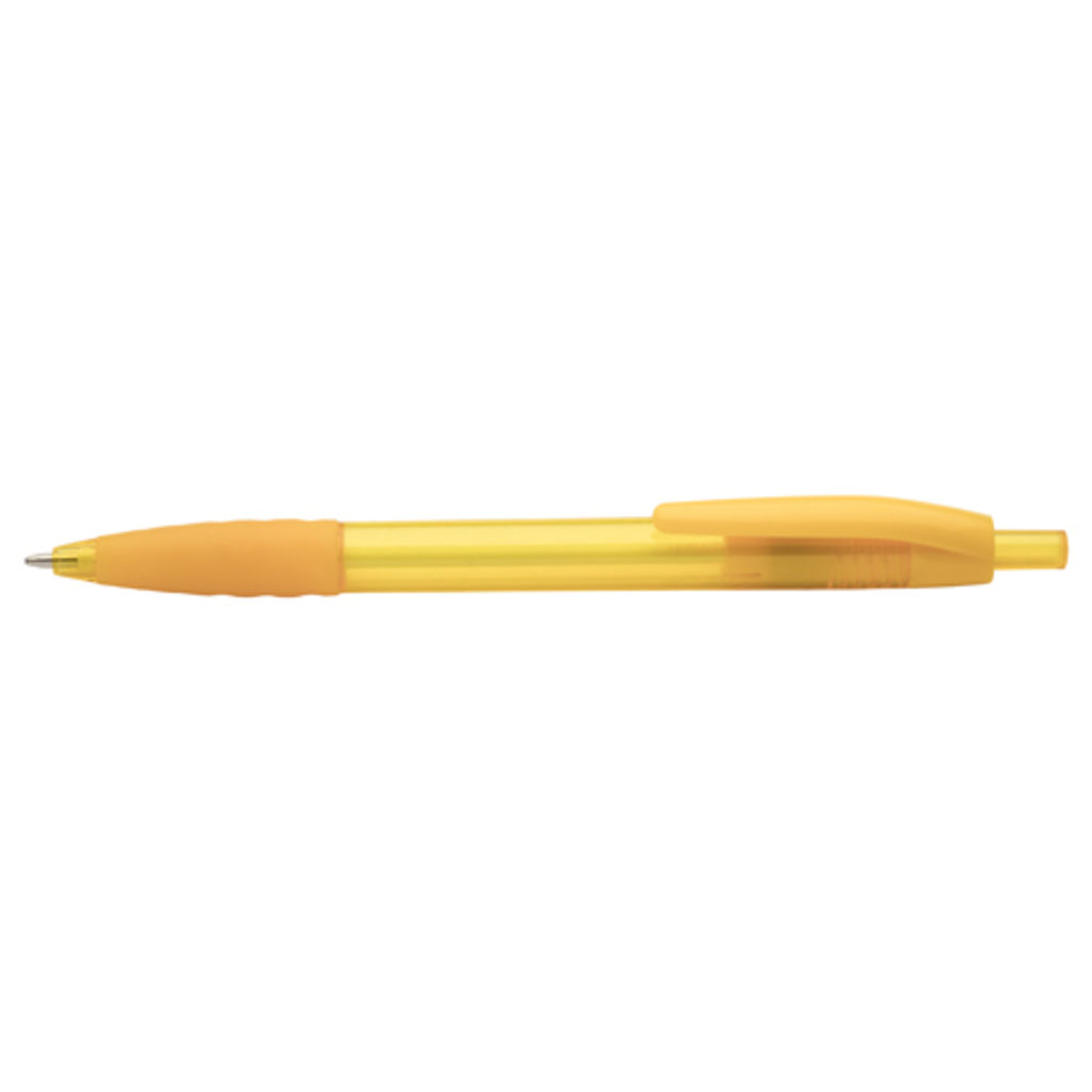 Ручка кулькова Haftar, колір жовтий