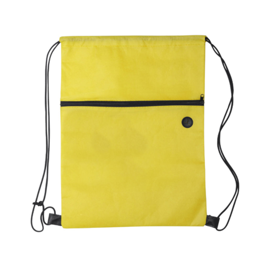 Рюкзак на мотузках Vesnap, колір жовтий