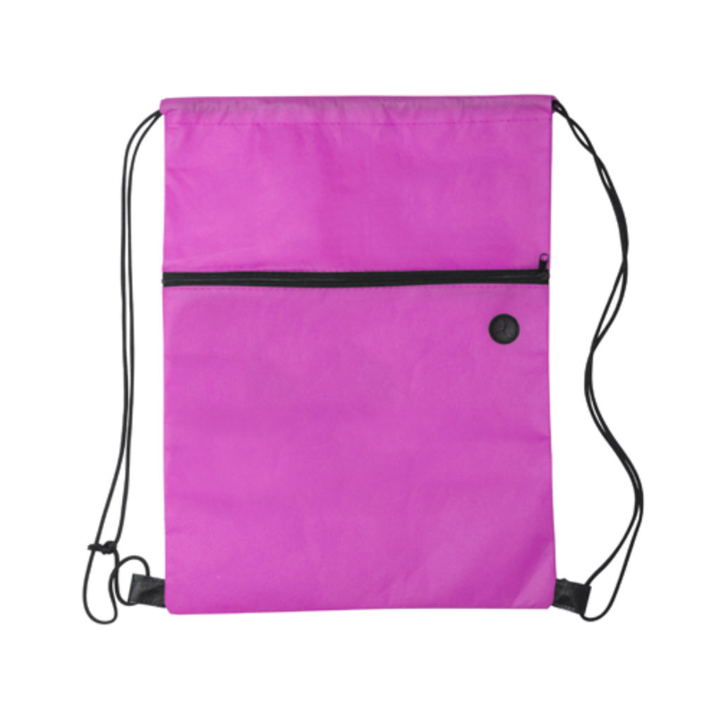 Рюкзак на мотузках Vesnap, колір рожевий