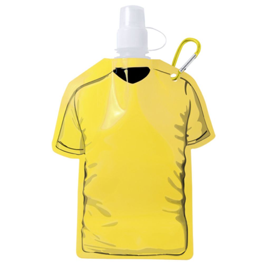 Пляшка спортивна Zablex, колір жовтий
