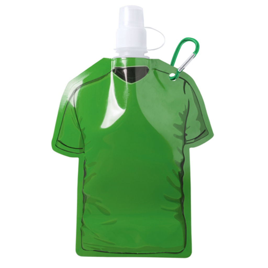 Пляшка спортивна Zablex, колір зелений