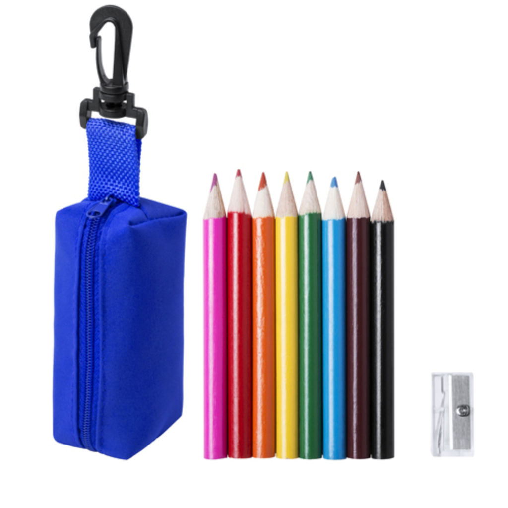 Набір кольорових олівців Migal, колір синій