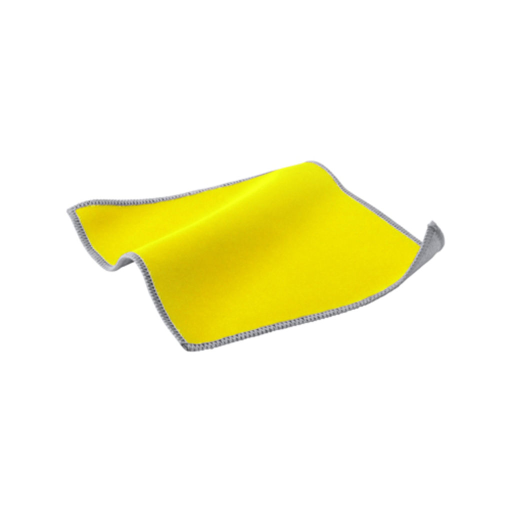 Салфетка для чистки экрана Crislax, цвет желтый