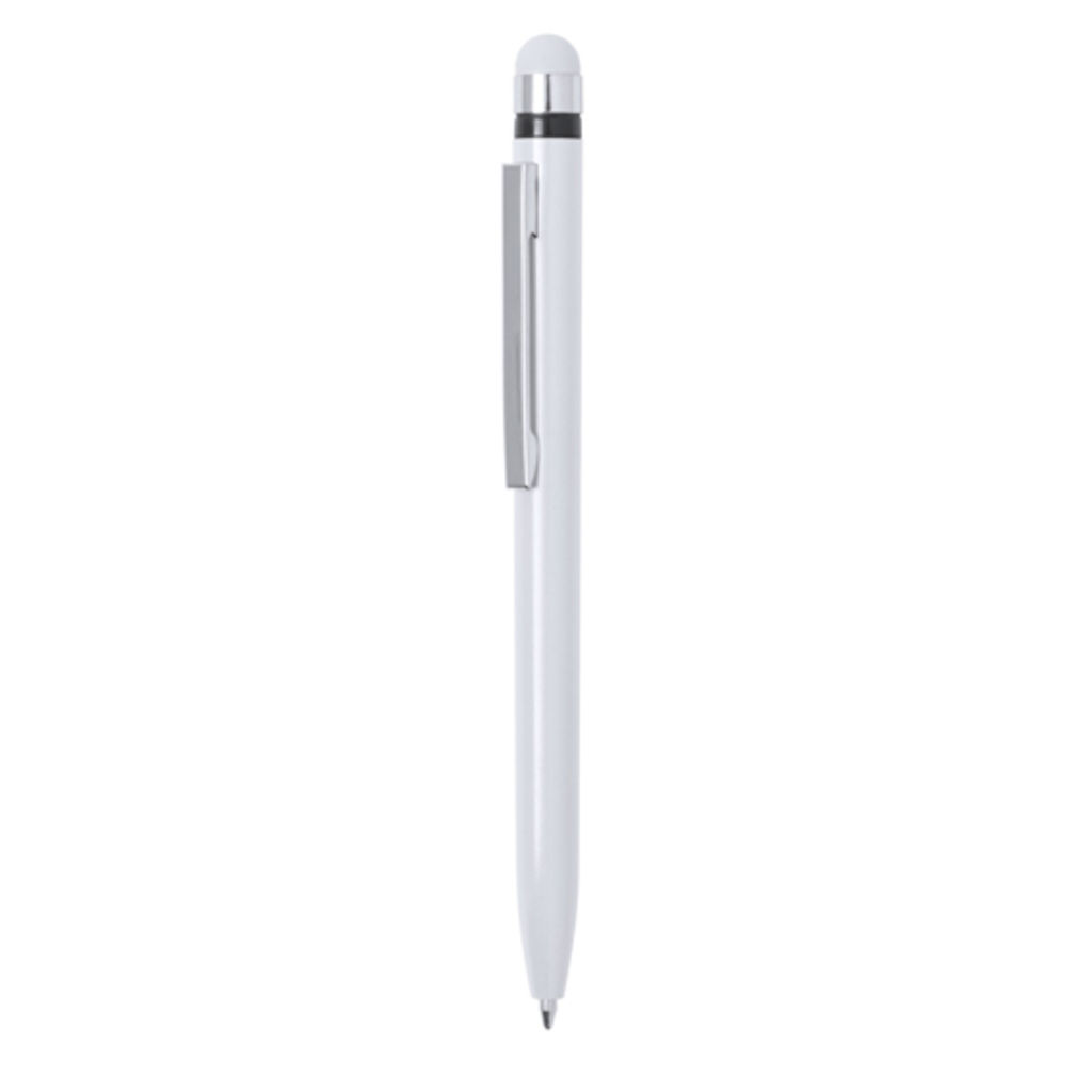 Ручка кулькова сенсор Haspor, колір білий