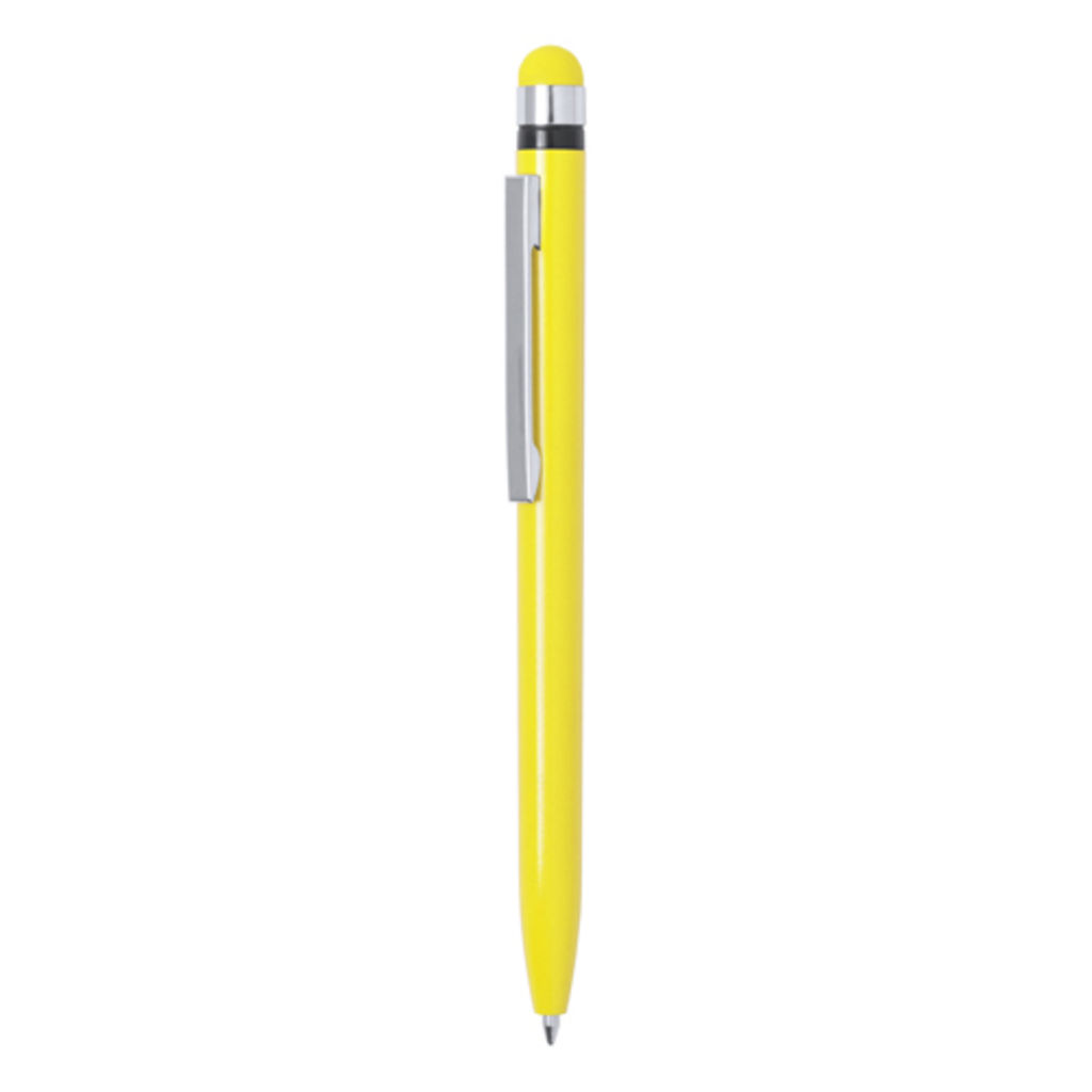 Ручка кулькова сенсор Haspor, колір жовтий