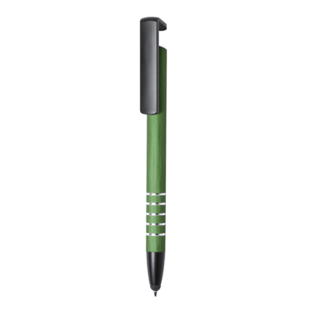 Ручка кулькова сенсор Spaik, колір зелений