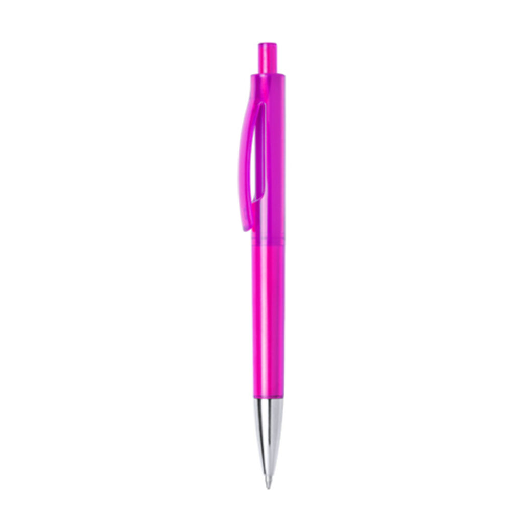 Ручка кулькова Velny, колір рожевий