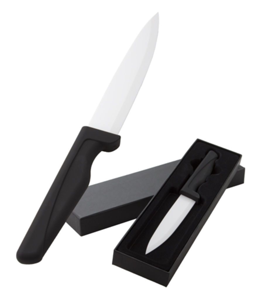 Нож керамический Wanyi, цвет черный