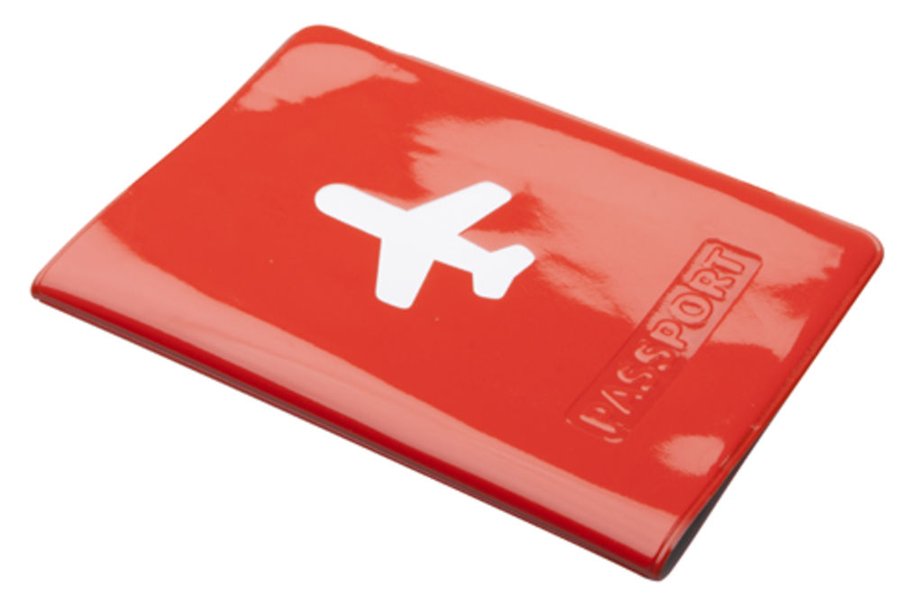 Обложка для паспорта Klimba, цвет красный