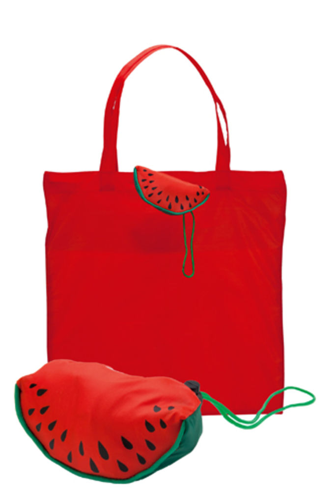 Складна сумка Velia, кавун, колір червоний