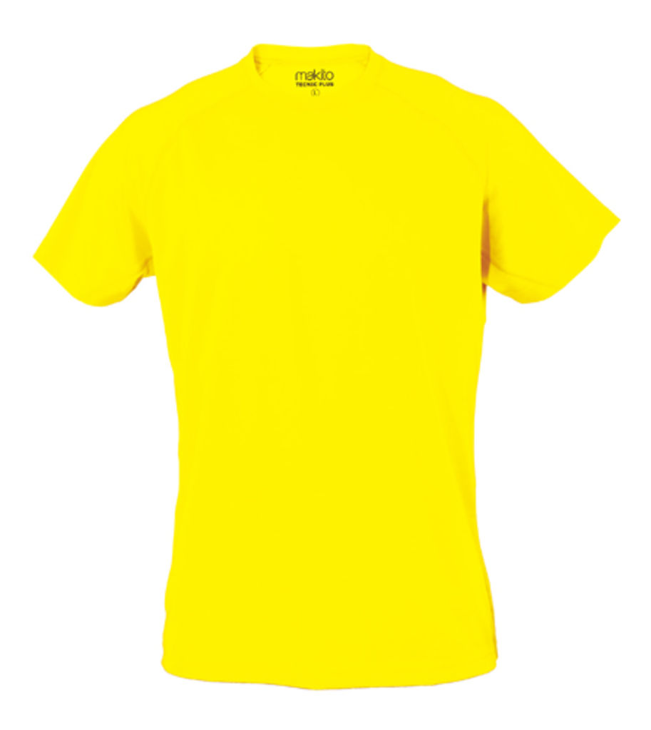 Футболка спортивна Tecnic Plus T, колір флуоресцентний жовтий  розмір L
