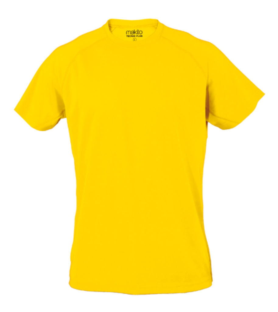 Футболка спортивна Tecnic Plus T, колір жовтий  розмір L