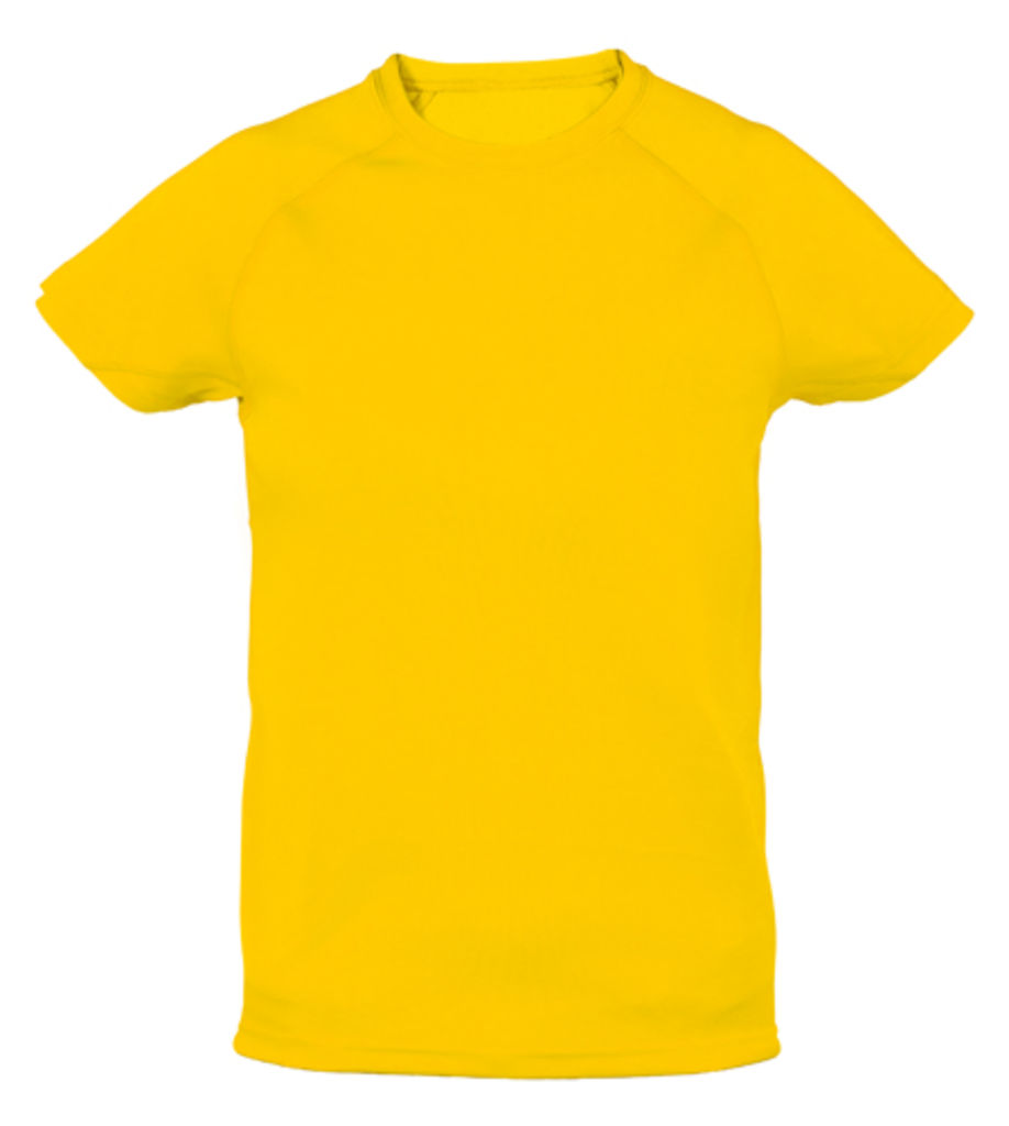 Футболка спортивна дитяча Tecnic Plus K, колір жовтий  розмір 44291