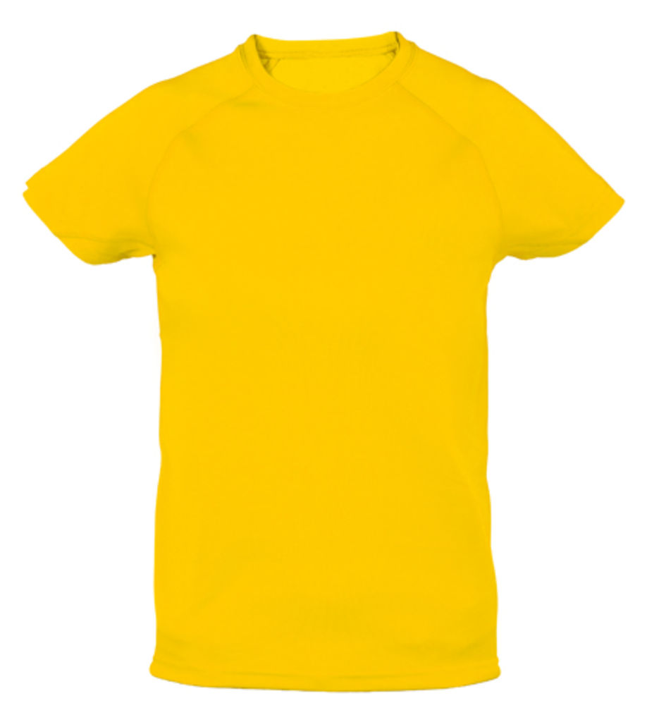 Футболка спортивна дитяча Tecnic Plus K, колір жовтий  розмір 44355