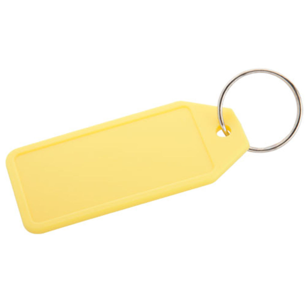 Брелок для ключів Plopp, колір жовтий