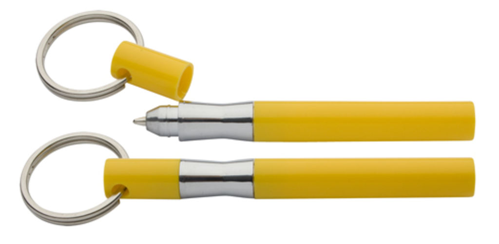 Ручка-брелок Wellington, цвет желтый