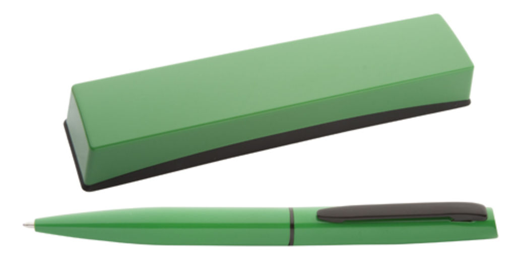 Ручка кулькова Rossi, колір зелений