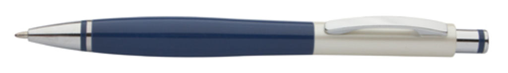 Ручка с металлическим клипом Chica, цвет синий
