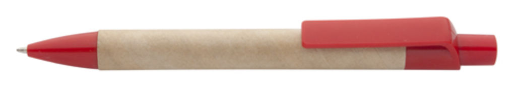 Эко ручка из переработанной бумаги Reflat, цвет натуральный