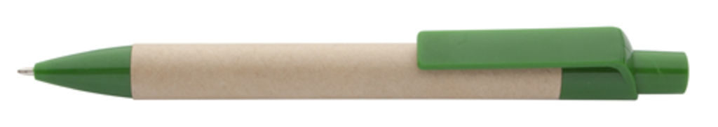 Эко ручка из переработанной бумаги Reflat, цвет натуральный