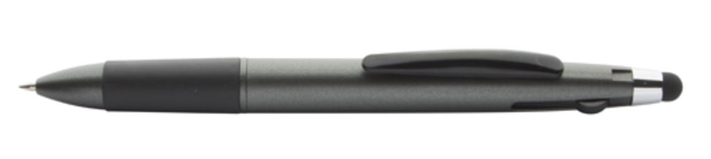Ручка шариковая сенсор  Tricket, цвет темно-серый, светло-серый