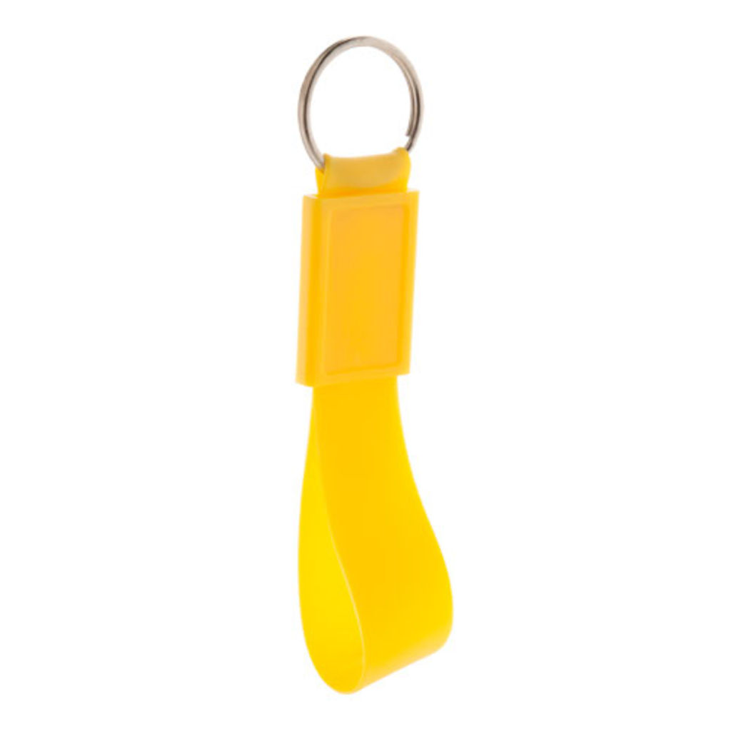 Брелок для ключей Domix, цвет желтый