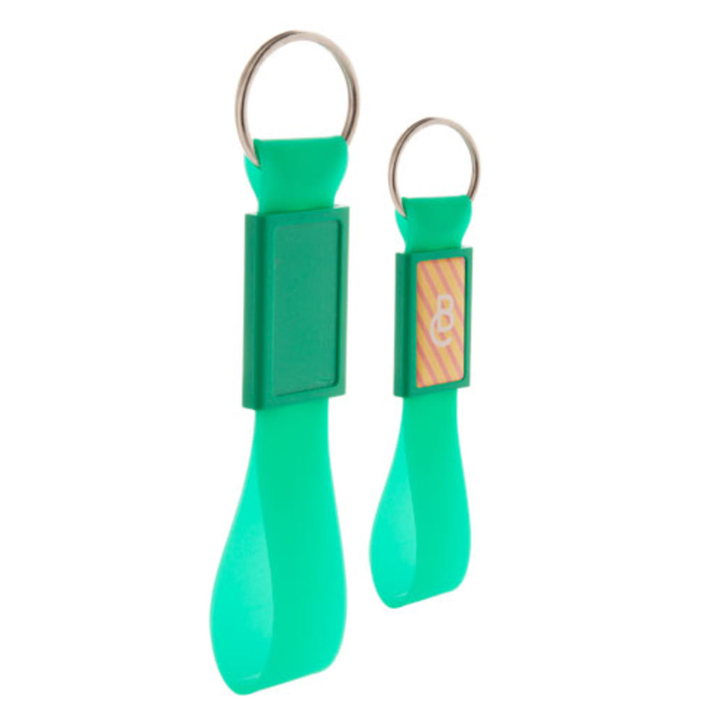 Брелок для ключів Domix, колір зелений