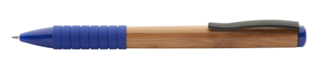 Ручка шариковая бамбуковая Bripp, цвет синий