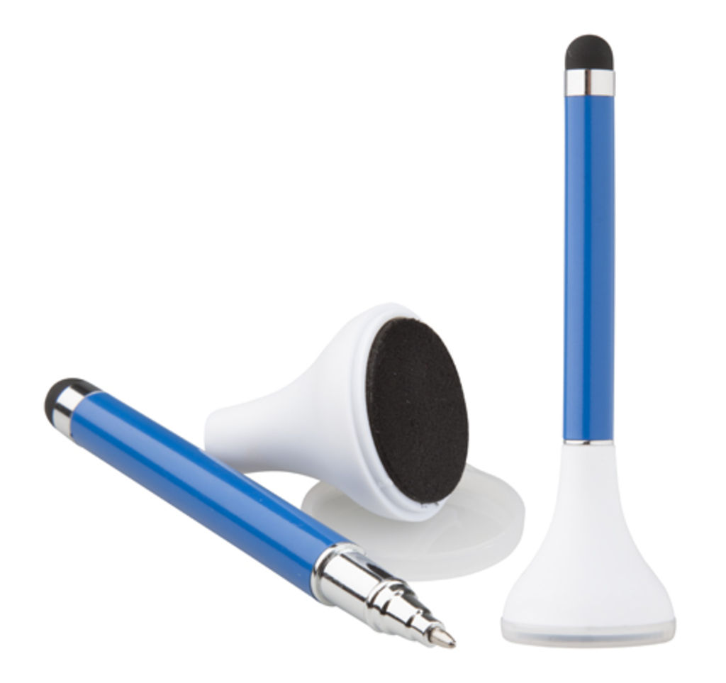 Ручка кулькова сенсор Eiffel, колір синій