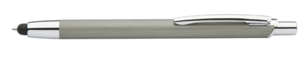 Ручка шариковая сенсор  Ledger, цвет темно-серый, светло-серый
