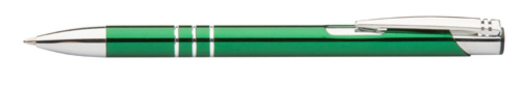Ручка кулькова Channel, колір зелений