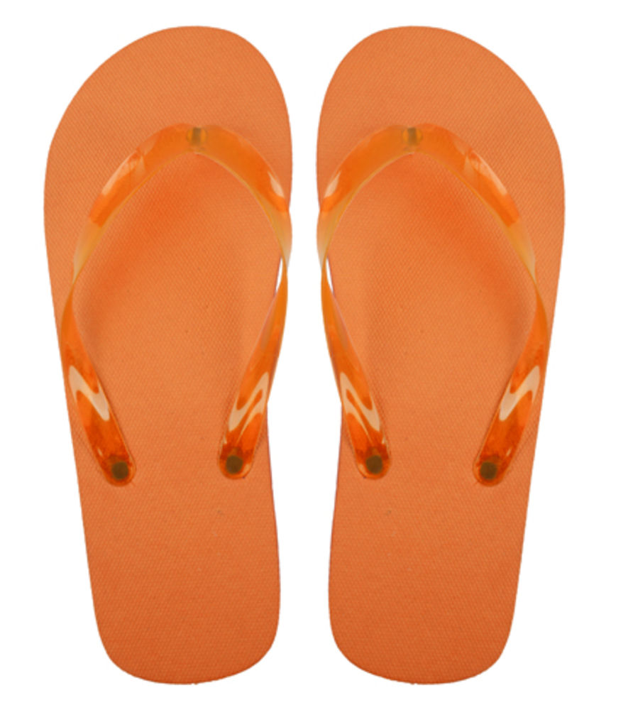 Пляжные тапки Varadero, цвет оранжевый