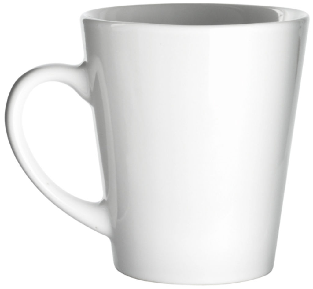 Чашка керамічна Salo, колір білий