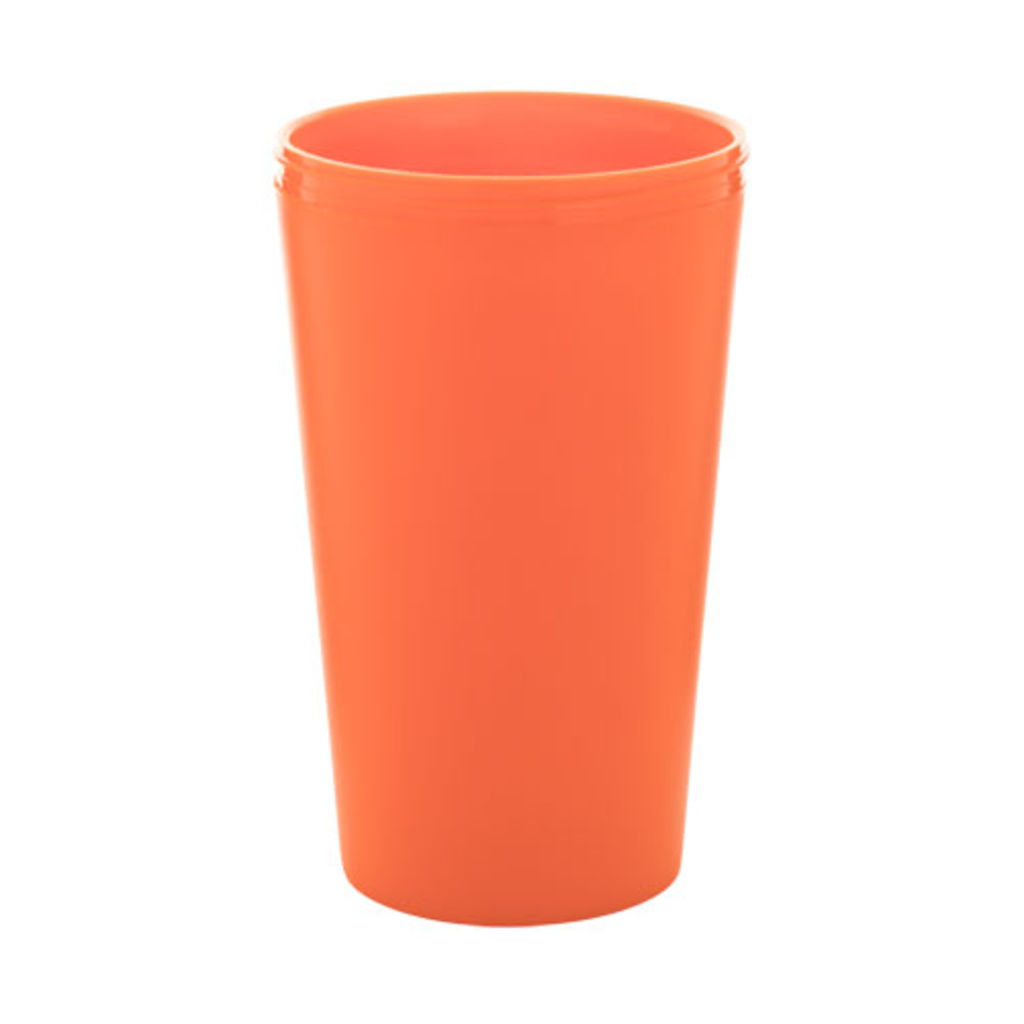 Термокружка індивідуальна CreaCup, колір помаранчевий