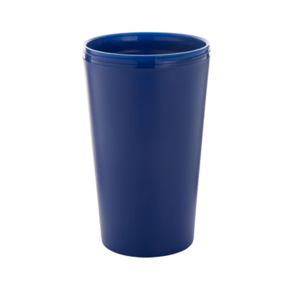 Термокружка індивідуальна CreaCup, колір темно-синій