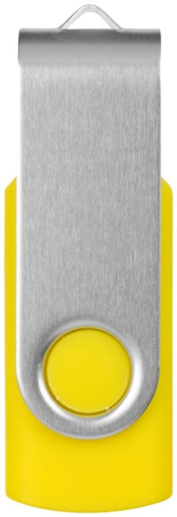 Флешка 4 Gb  сріблясто-жовта - 170705-06-4- Фото №2