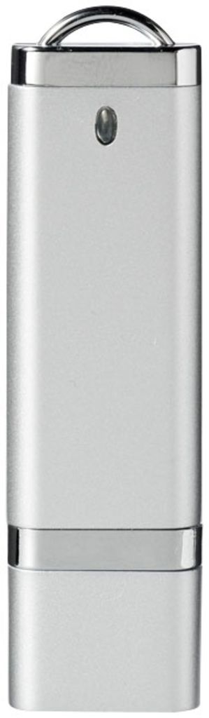 Флешка 8 Gb из пластика и металла, с брелоком, белая, с колпачком - 170702-01-8- Фото №3 Флешка 8 Gb из пластика и металла, с брелоком, белая, с колпачком - 170702-01-8- Фото №3