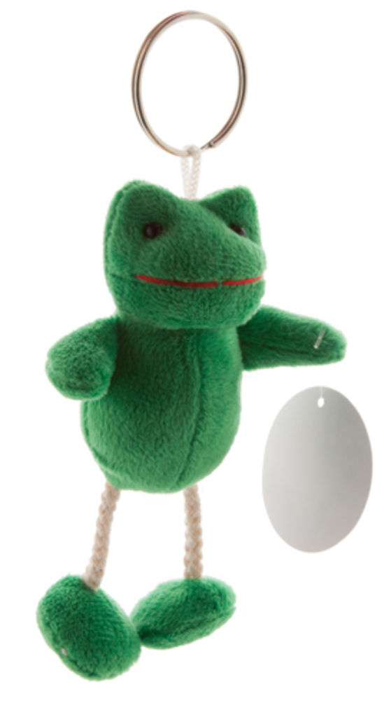 Игрушка плюшевая лягушка Zoony, цвет зеленый