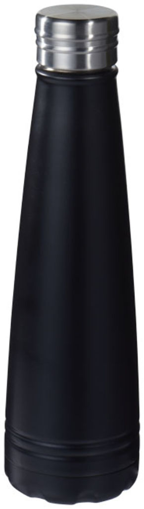 Вакуумная бутылка Duke с медным покрытием, цвет сплошной черный