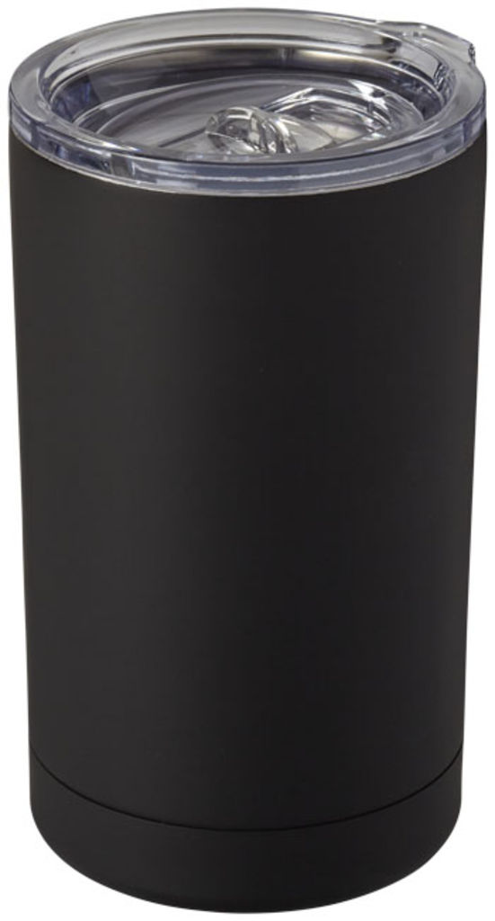 Вакуумна термо-кружка Pika, колір суцільний чорний