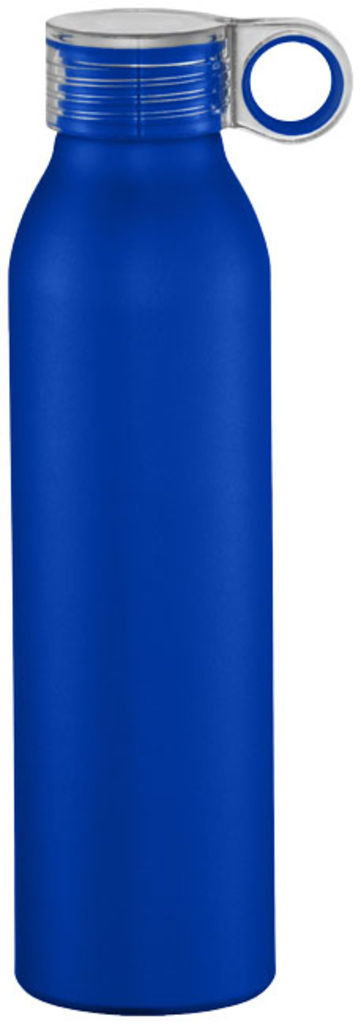 Спортивна алюмінієва пляшка Grom, колір яскраво-синій