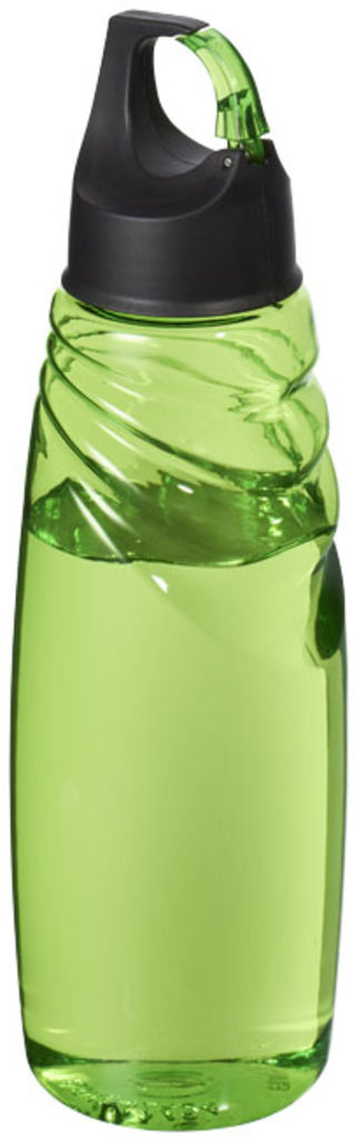 Спортивная бутылка Amazon Tritan с карабином, цвет лайм