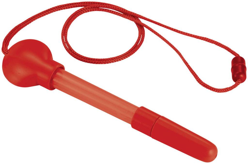Ручка з мильними бульбашками, колір червоний