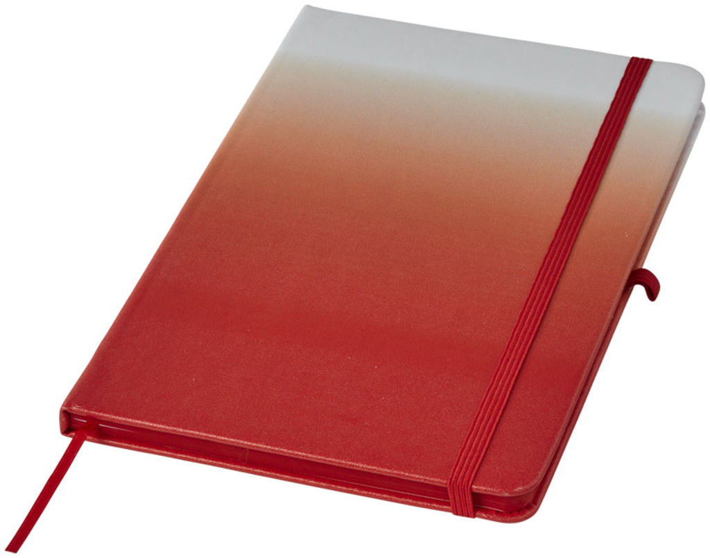 Блокнот Gradient А5, колір червоний