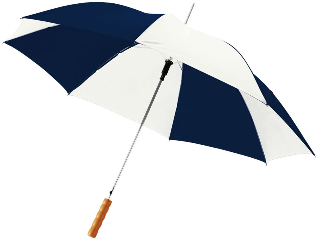 Зонт автоматический Lisa 23'', цвет темно-синий, белый