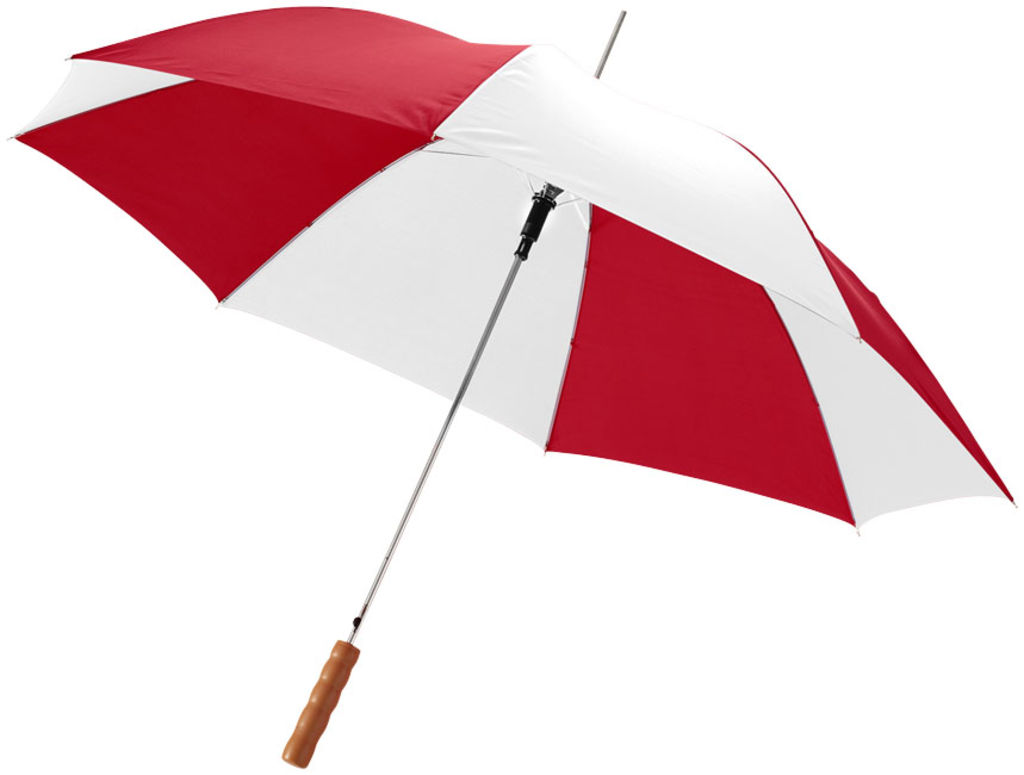 Зонт автоматический Lisa 23'', цвет красный, белый