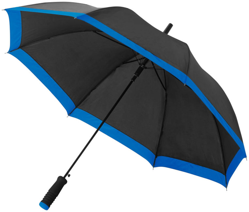 Зонт Kris  23'', цвет ярко-синий, сплошной черный