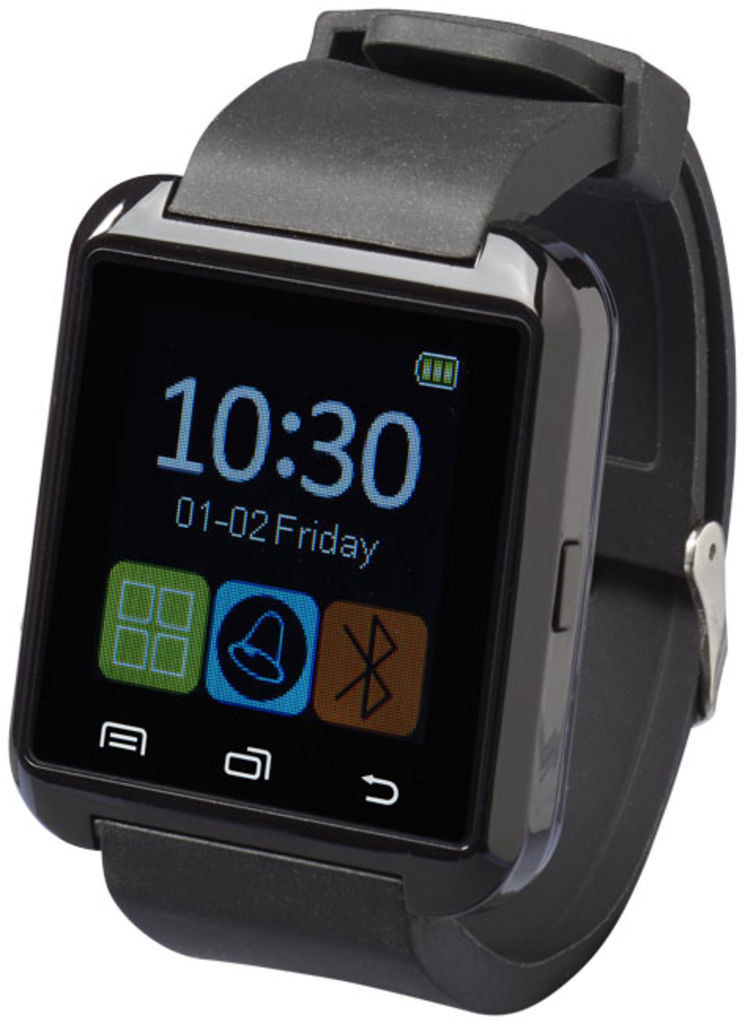 Годинник SmartWatch, колір суцільний чорний