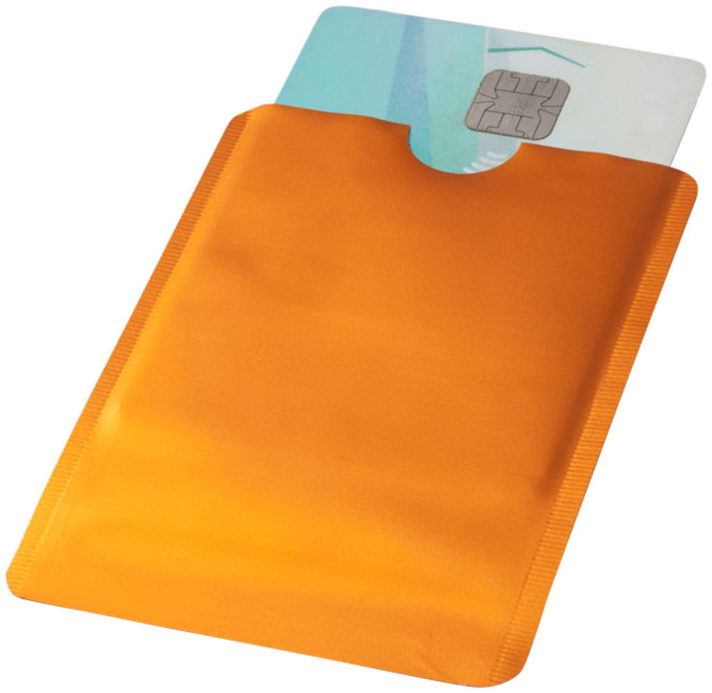 Гаманець для карт з RFID-чіпом для смартфона, колір помаранчевий - 13424605- Фото №5